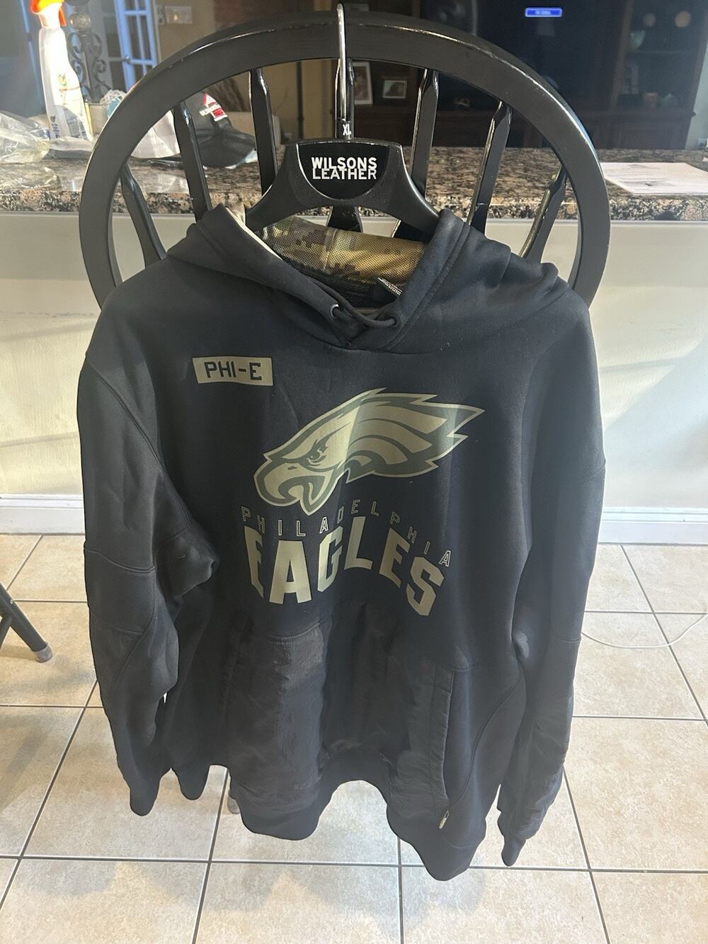 Nike NFL Salute To Service Philadelphia Eagles Therma Hoodie Men’s Size 2XL